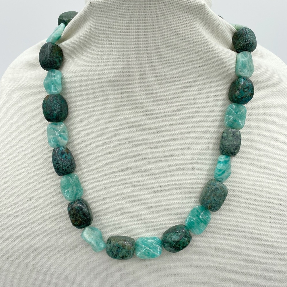 Vintage Natural Stone Necklace